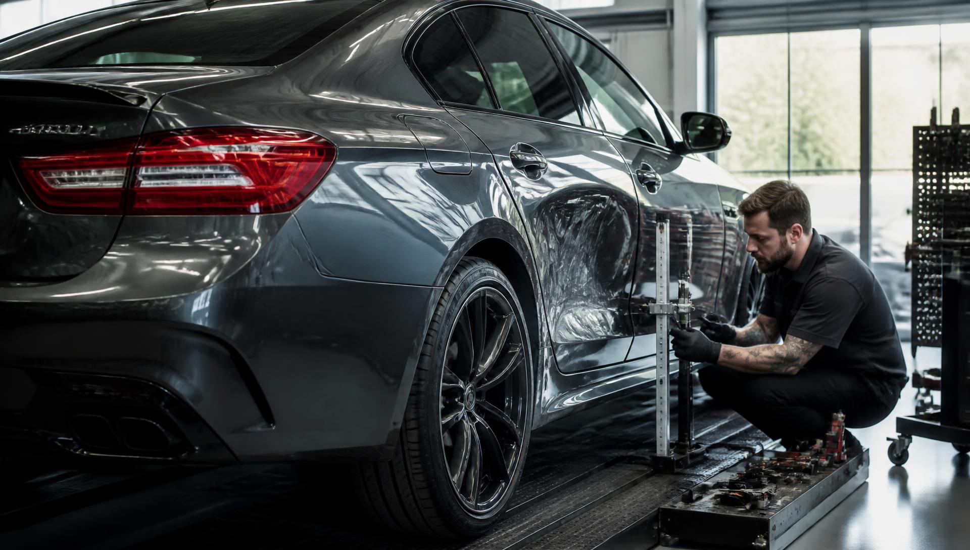 BMW collision repair in Portland Oregon at Crown Towing & Collision Repair