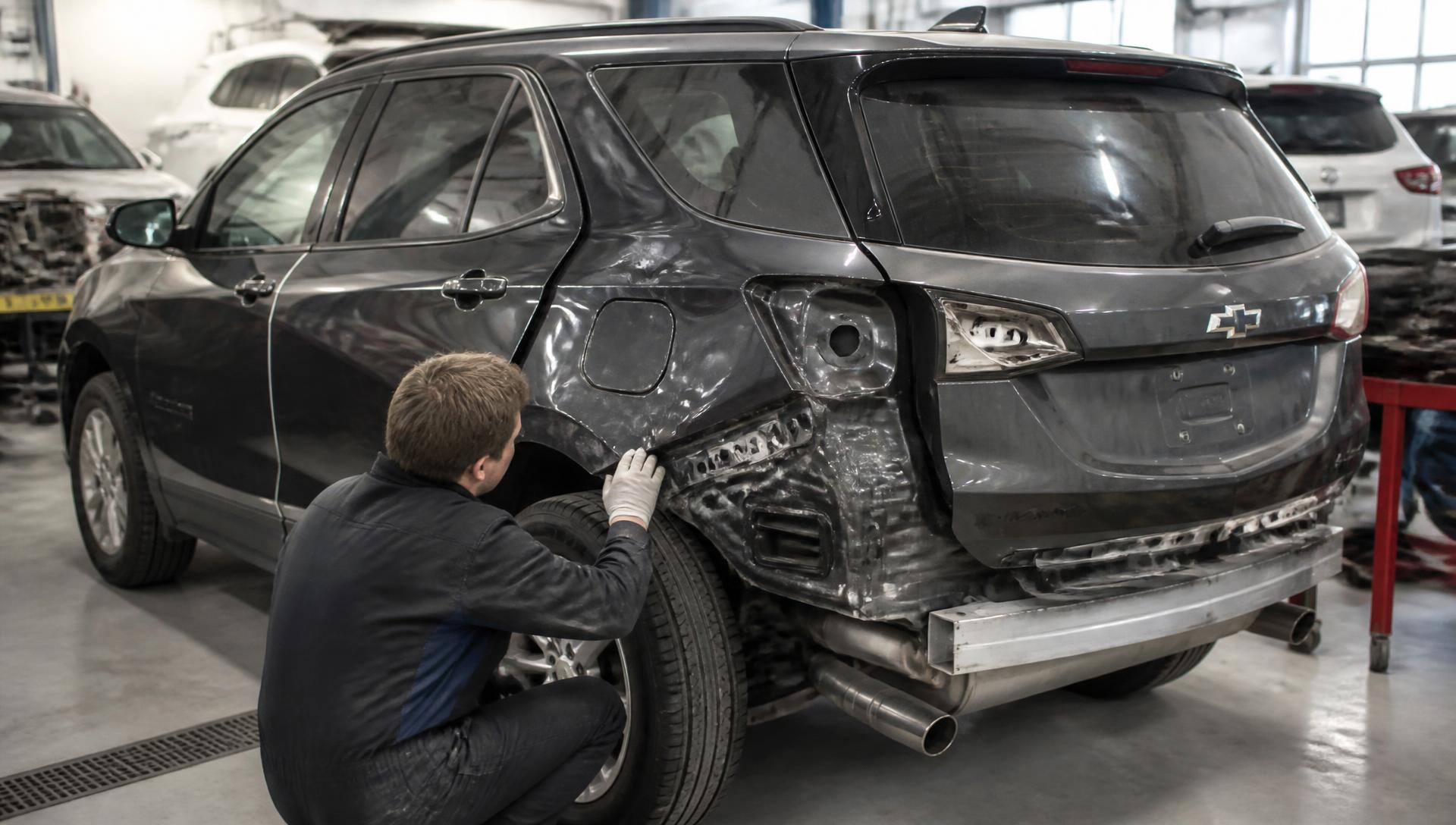 Chevrolet collision repair in Portland Oregon at Crown Towing & Collision Repair