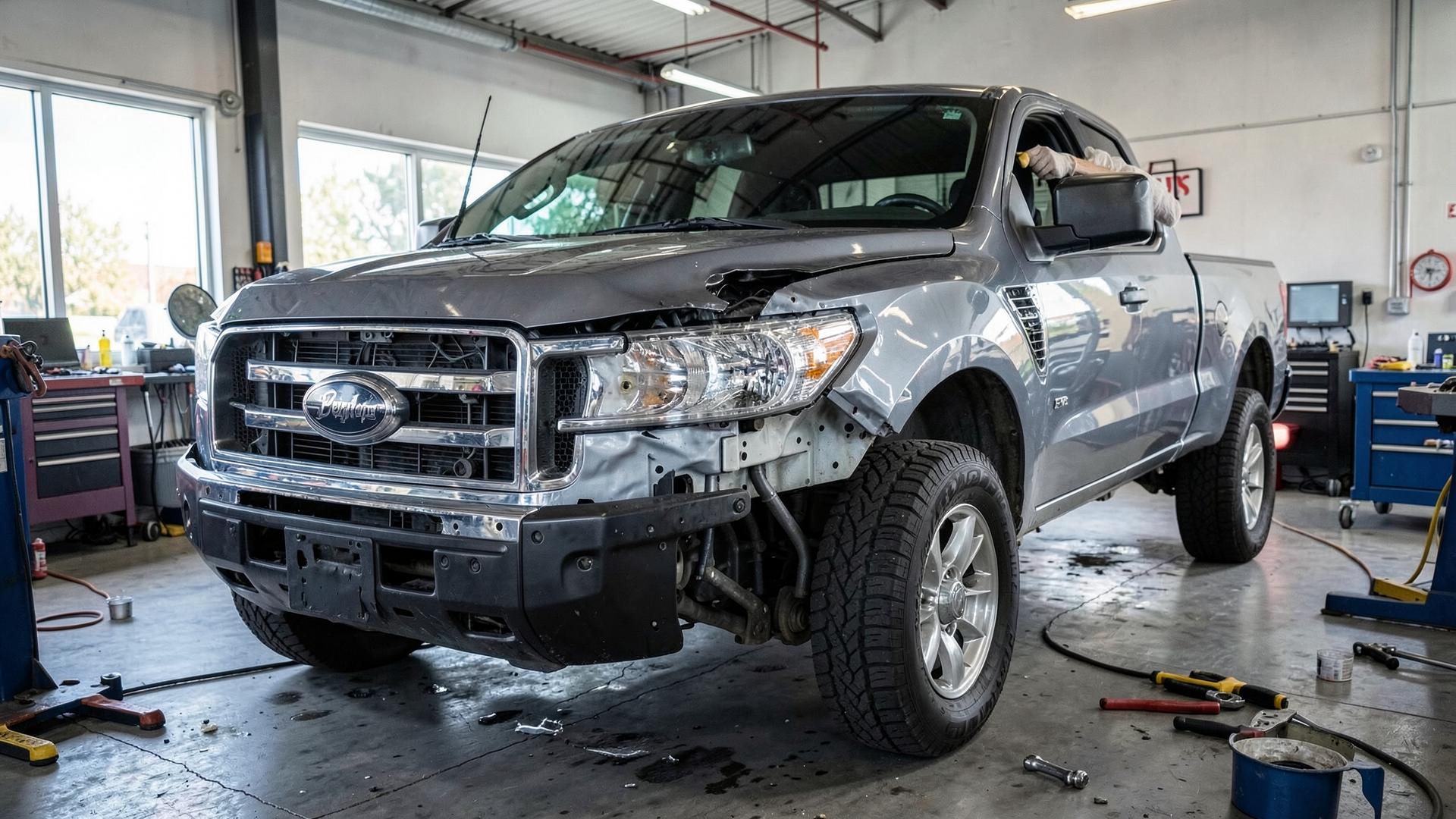Ford collision repair in Portland Oregon at Crown Towing & Collision Repair