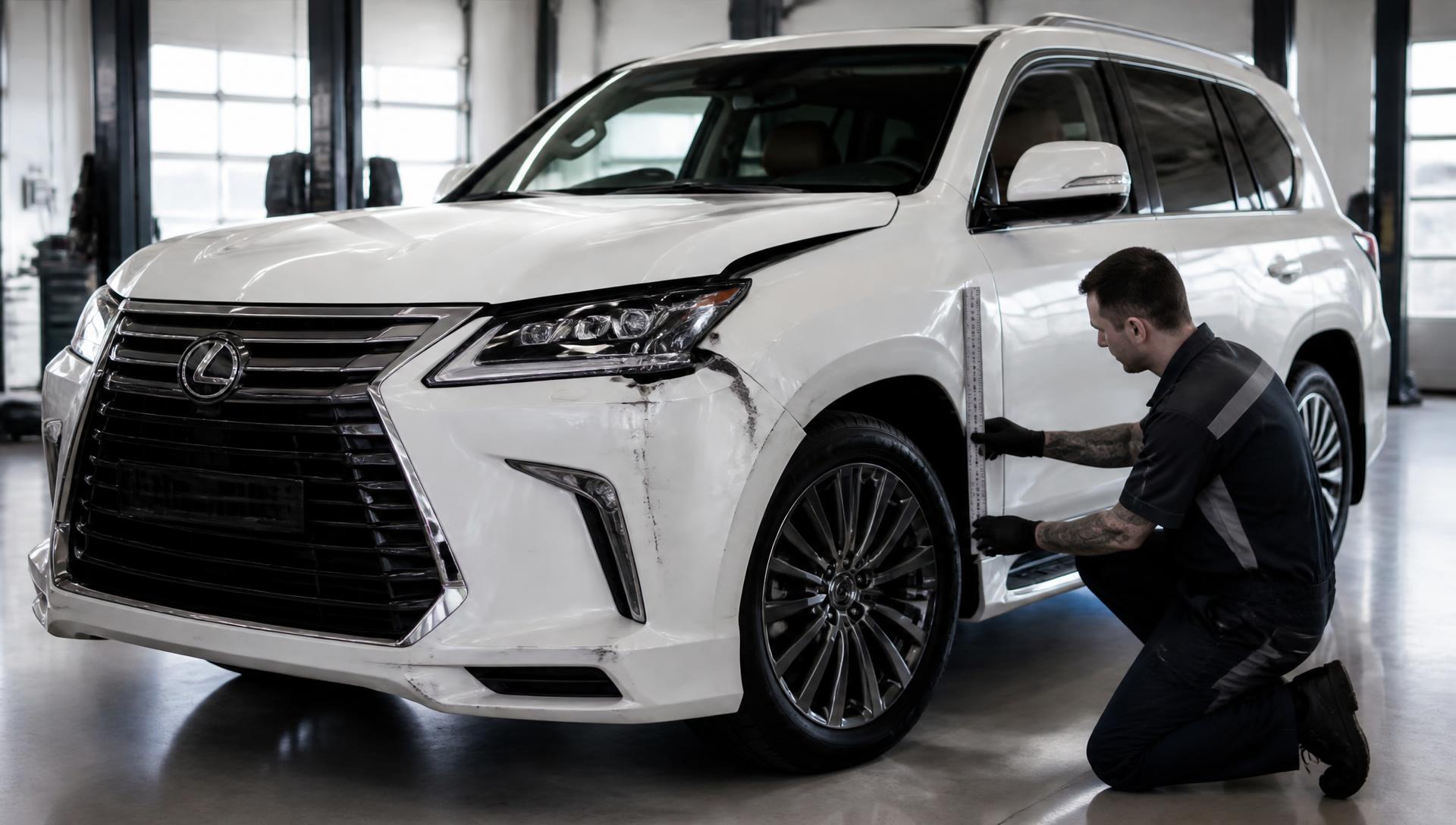 Lexus collision repair in Portland Oregon at Crown Towing & Collision Repair